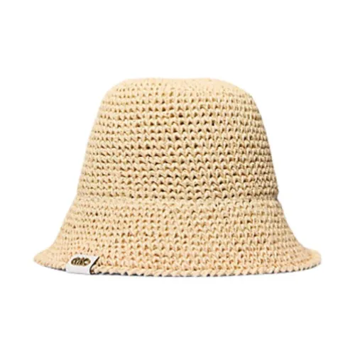 MICHAEL KORS Crochet Straw Bucket Hat