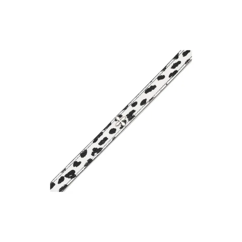 SMFK Alloy Necklaces Women's White Leopard Print-1