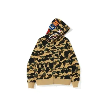 A BATHING APE 1st Camo Windstopper Shark Full Zip Hoodie