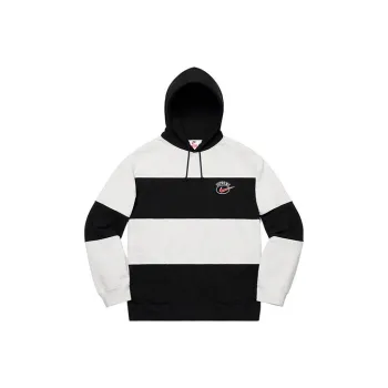 Supreme Nike Stripe Hooded Sweatshirt