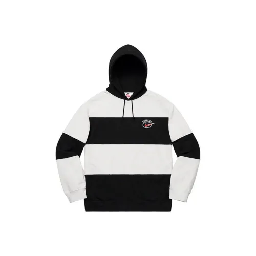 Supreme Nike Stripe Hooded Sweatshirt