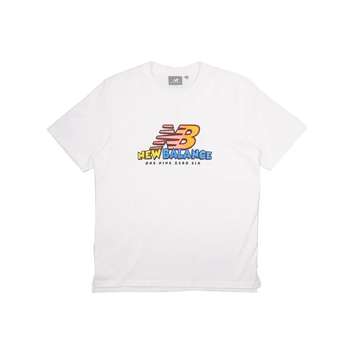 New Balance T Shirt Men's White-0