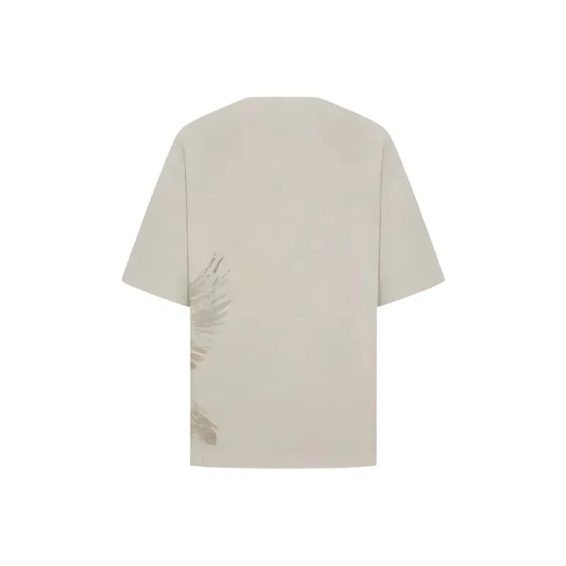 URBAN REVIVO T Shirt Men's Tea Gray Heather Gray-1