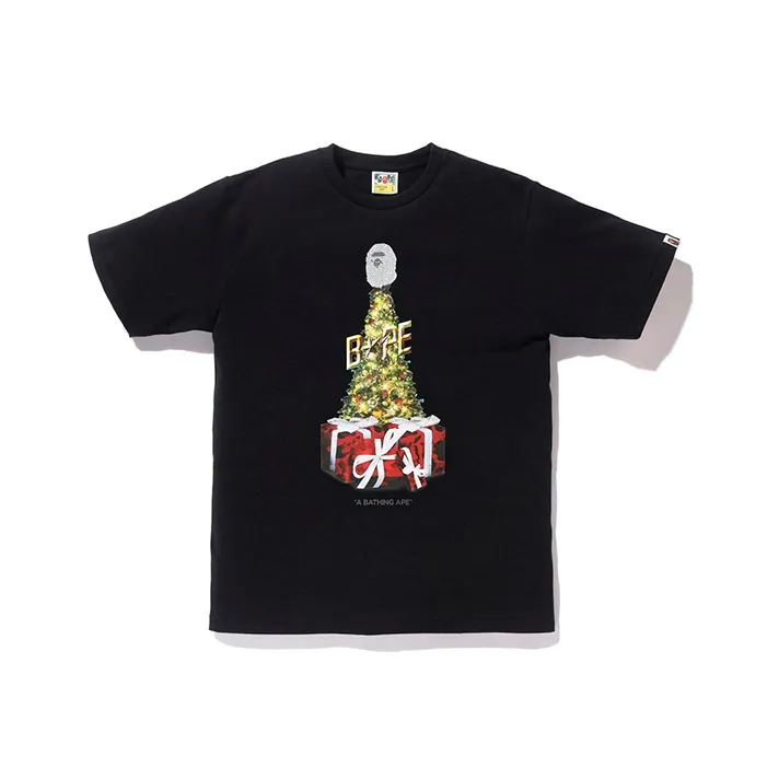 A BATHING APE Christmas Tree Tee-0