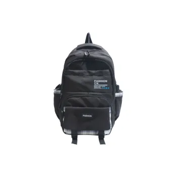 Dusen Kangaroo Nylon Backpack Unisex Black/Pink/Red/Green/Blue