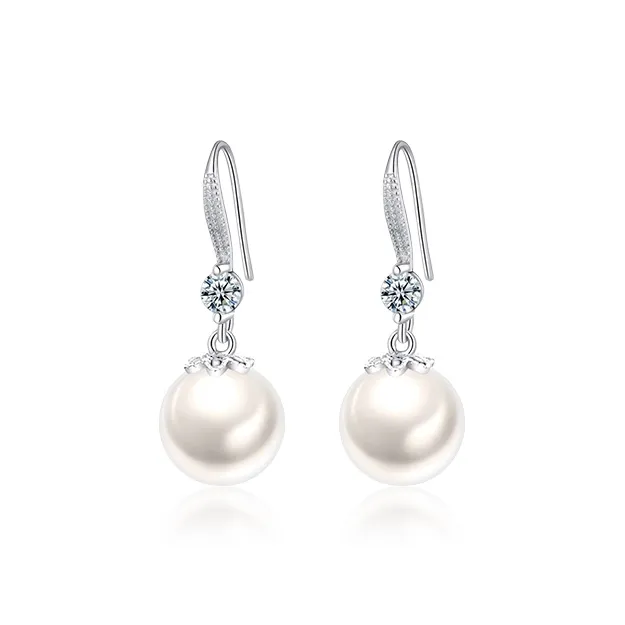 ETAHLOVE Sterling Silver Earrings Women's-0