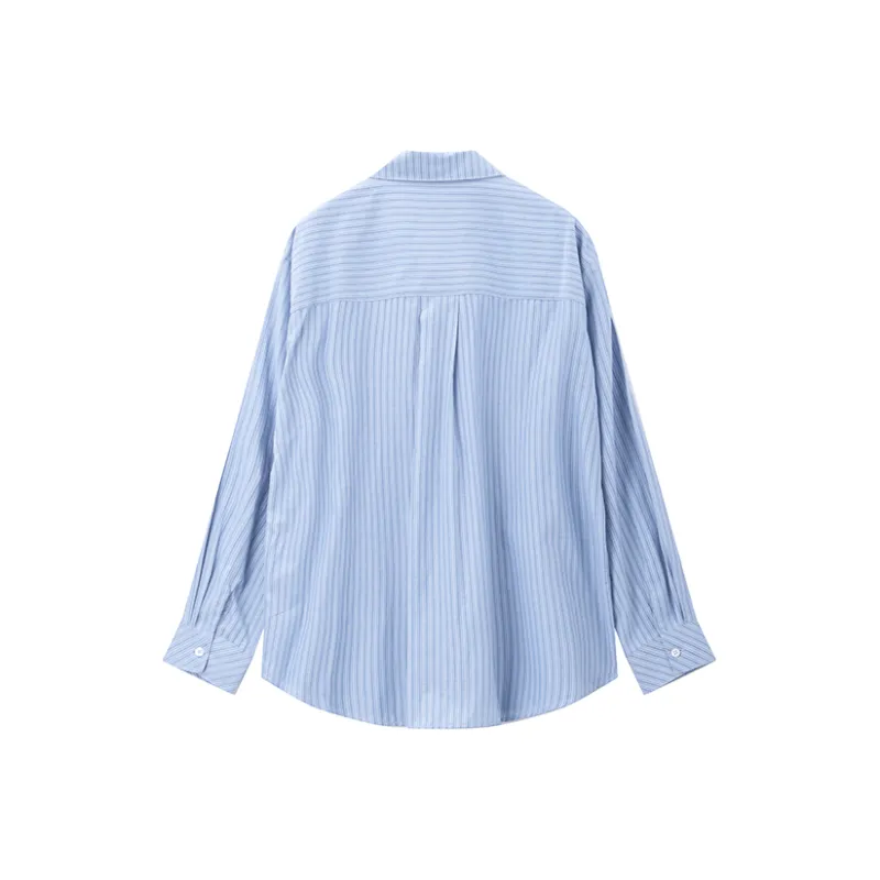 Miss Burde Shirt Women's Haze Blue-1