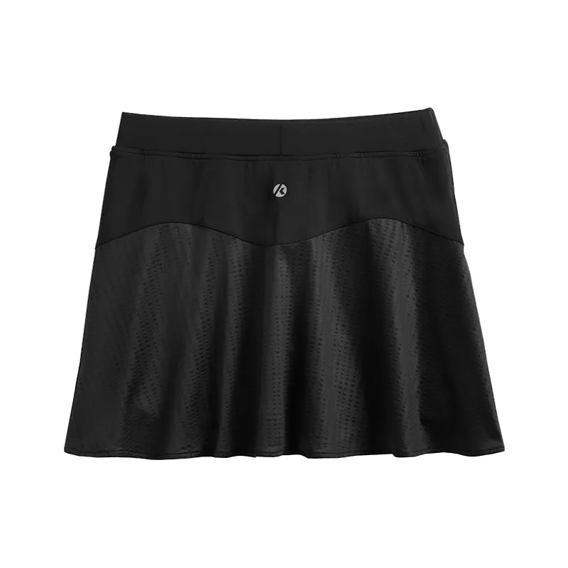 Kawasaki Match Clothing Collection Sports Skirt Women's White/Black-5