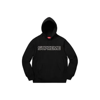 Supreme Perforated Leather Hooded Sweatshirt