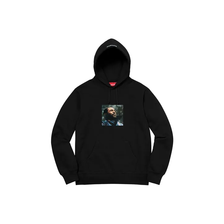 Supreme Marvin Gaye Hooded Sweatshirt-0