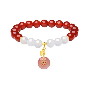 ZHOU LIU FU Agate Bracelets Women's