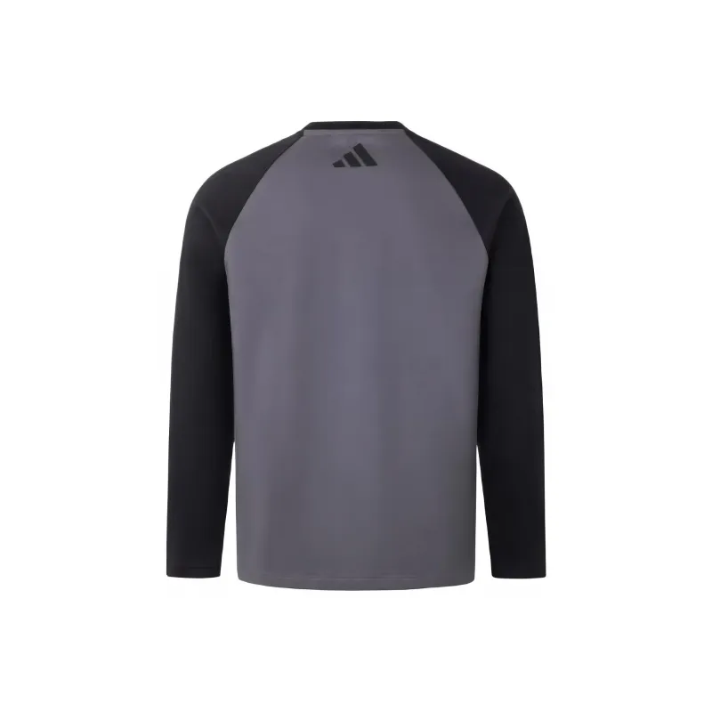 Adidas T Shirt Unisex Dark Gray/Black-1