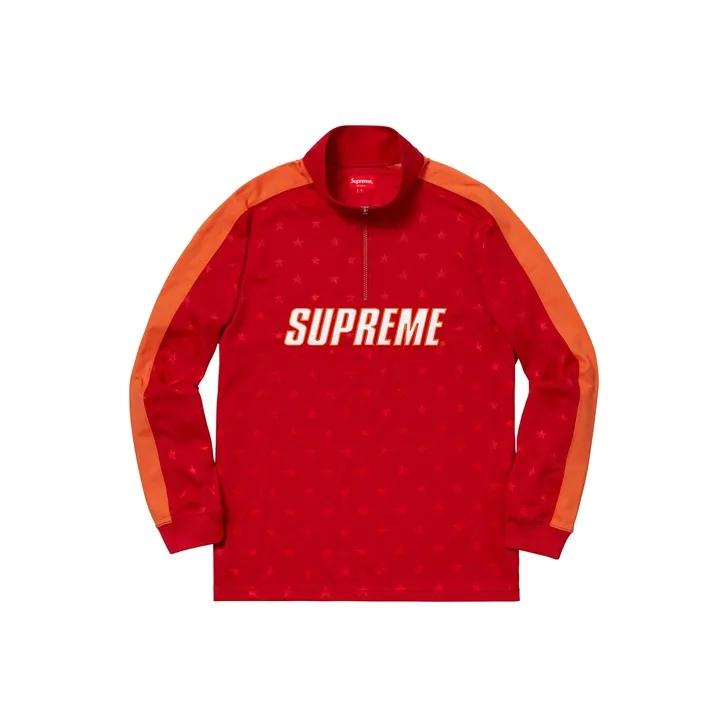 Supreme Track Half Zip Pullover-0