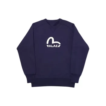 PALACE X Evisu Reversible Crew