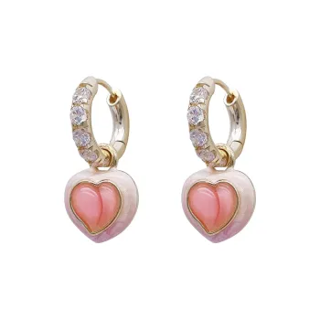 WAW Gold Plated Copper Earrings Women's