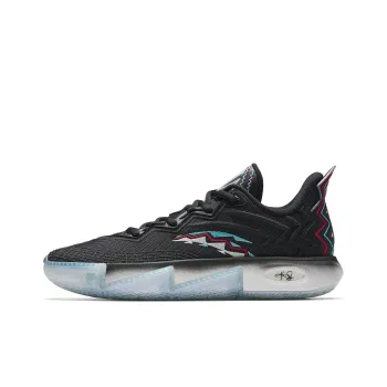Anta KAI 2 Cushioning Wear Resistant Rebound Low Top Basketball Shoes Men's Black Gray