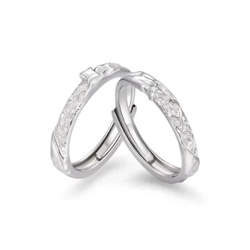 ZSY Silver 925 Ring Couple Rings Unisex