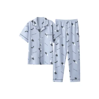 GOSO Pajama Set Men's Steel Blue