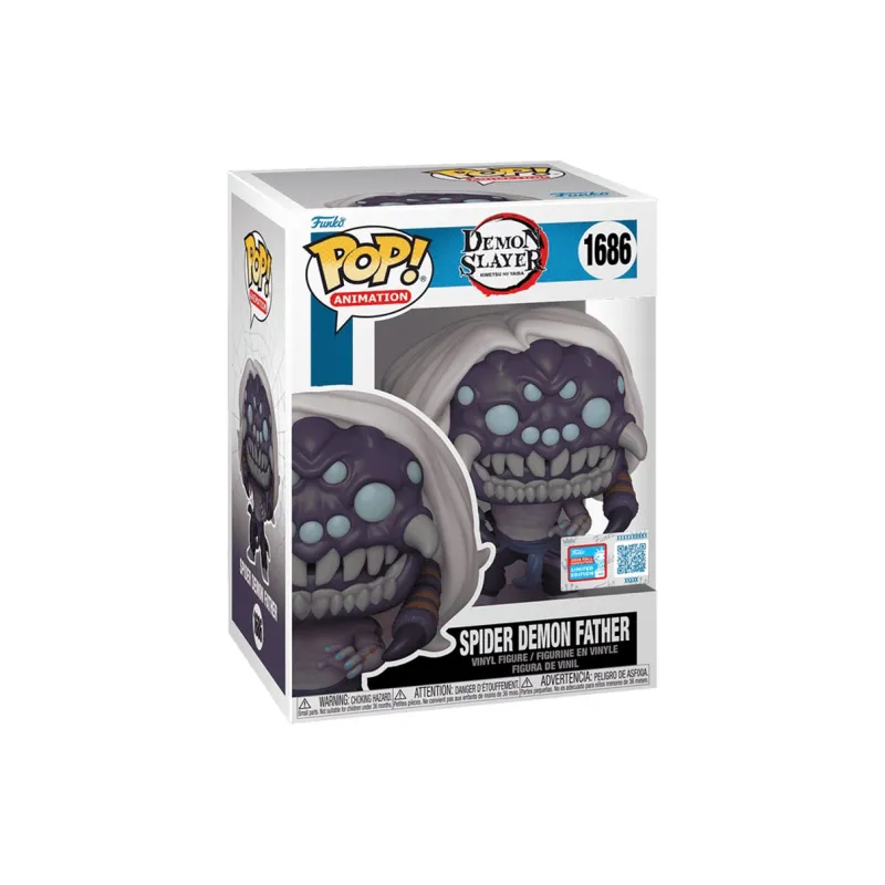 Funko Demon Slayer Kimetsu No Yaiba Spider Demon Father, Collection Chibi Figures-1