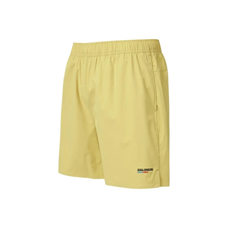 SALOMON Casual Shorts Unisex Curry-2