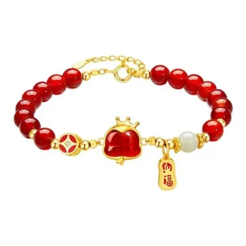 SHARK BABY Agate Bracelets Women's