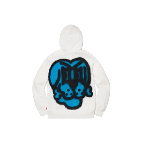 Supreme Old English Hood Logo Zip Up Hoodie