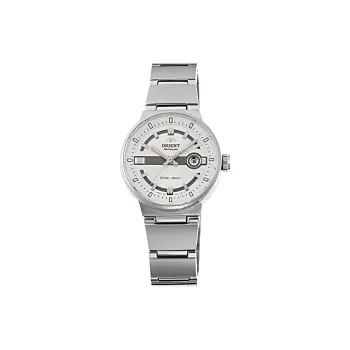 ORIENT Manual Mechanical Movement Stainless Steel Strap Watch 26mm Women's Watch White Dial