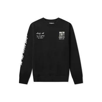 OFF WHITE Monalisa Graphic Print Sweatshirt