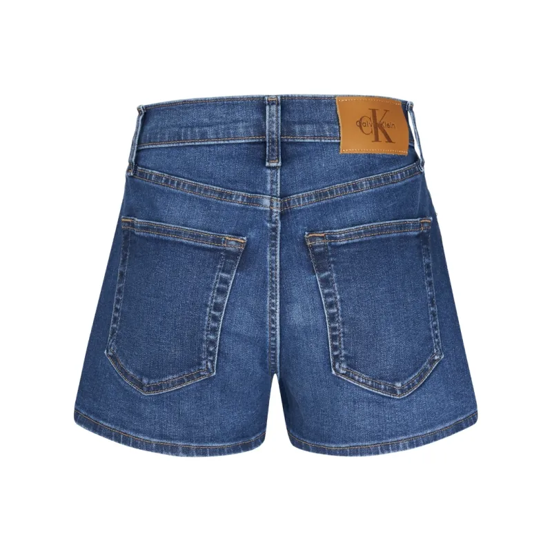 CALVIN KLEIN SS25 Denim Shorts Women's Denim Blue-1
