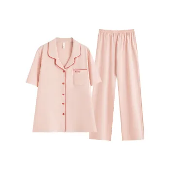MIIOW Fruit Printing Series Pajama Set Women's Pink