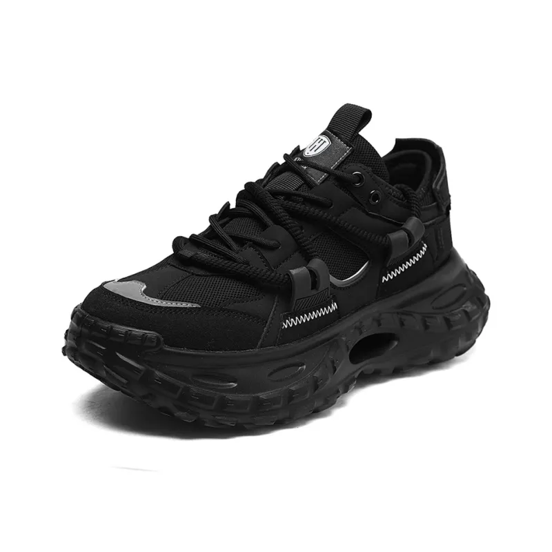 HACKBUTEER Low Top Chunky Sneakers Men's Box Included-2