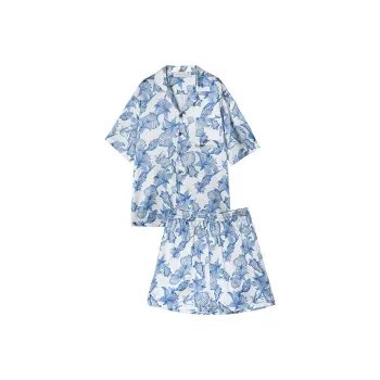 MANITO Pajama Set Men's Powder Blue