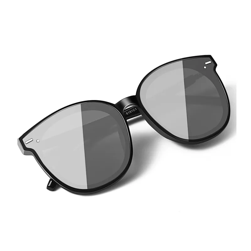 VEGOOS TR/Memory Plastic Square Sunglasses Unisex-4