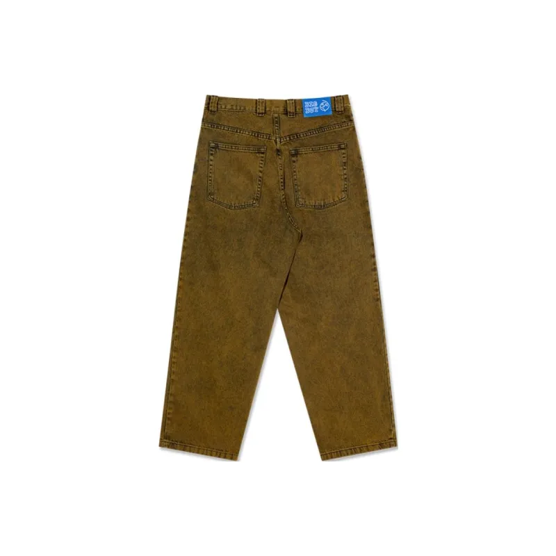 POLAR SKATE CO SS25 Jeans Men's Yellow Black-1