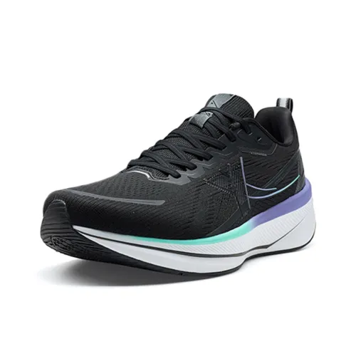XTEP 6.0 Speed Cushioning Breathable Lightweight Low Top Sprint Running Shoes Men's Black