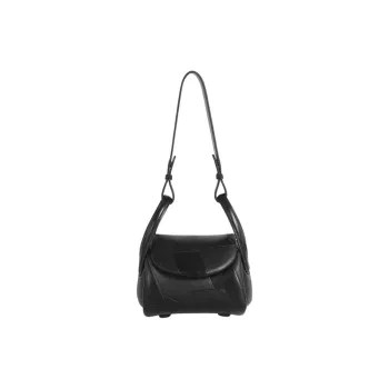 Kikawa Card PU Handbag, Shoulder Bag Small Size Women's Black