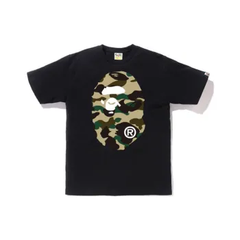A BATHING APE Reflector 1st Camo Big Ape Head Tee