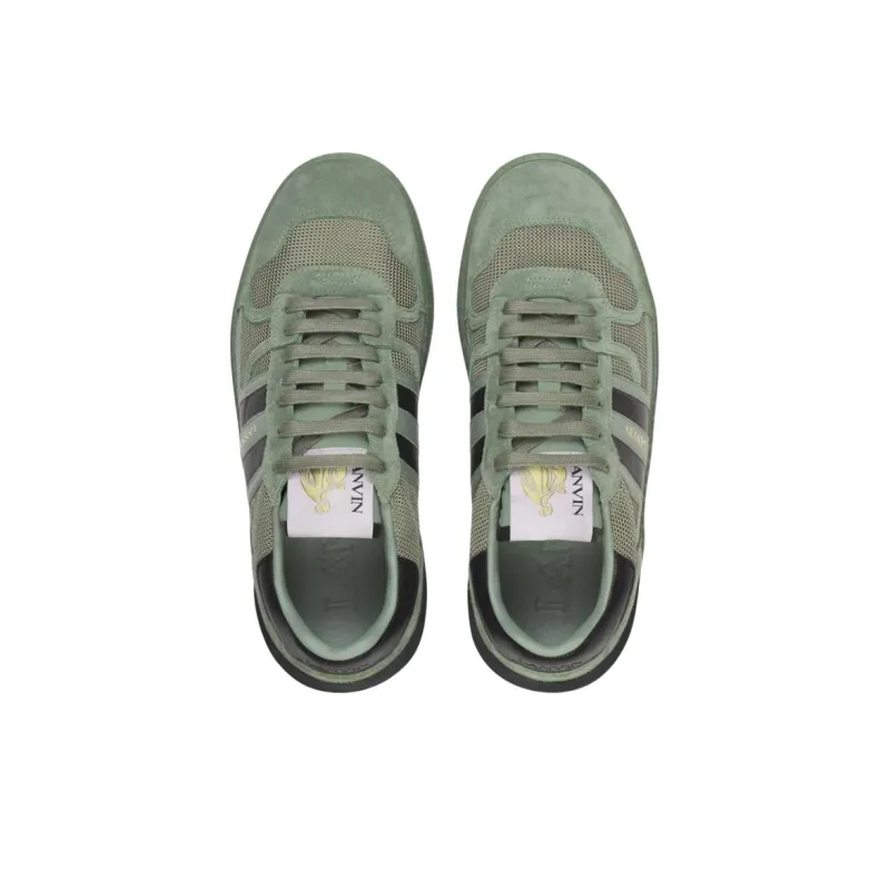 Lanvin Clay Low Top Skateboard Shoes Unisex Green-3