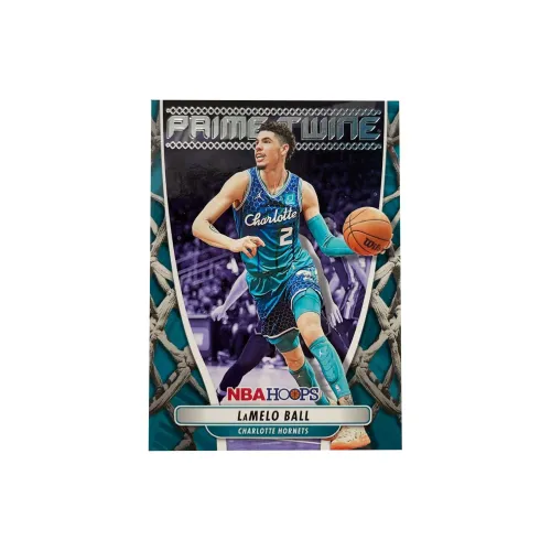 PANINI 2022 23 Hornets LaMelo Ball Three Ball HOOPS Parallel Teca Sports Cards 1 Pc