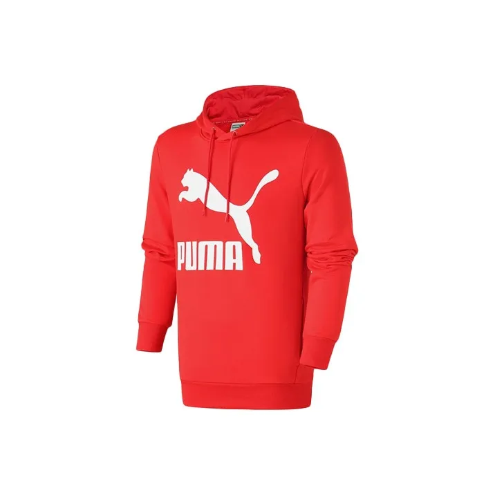 PUMA Sweatshirts Men Bright Red-0