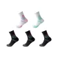 Pink+White+Green+3 Black[5 Pack]