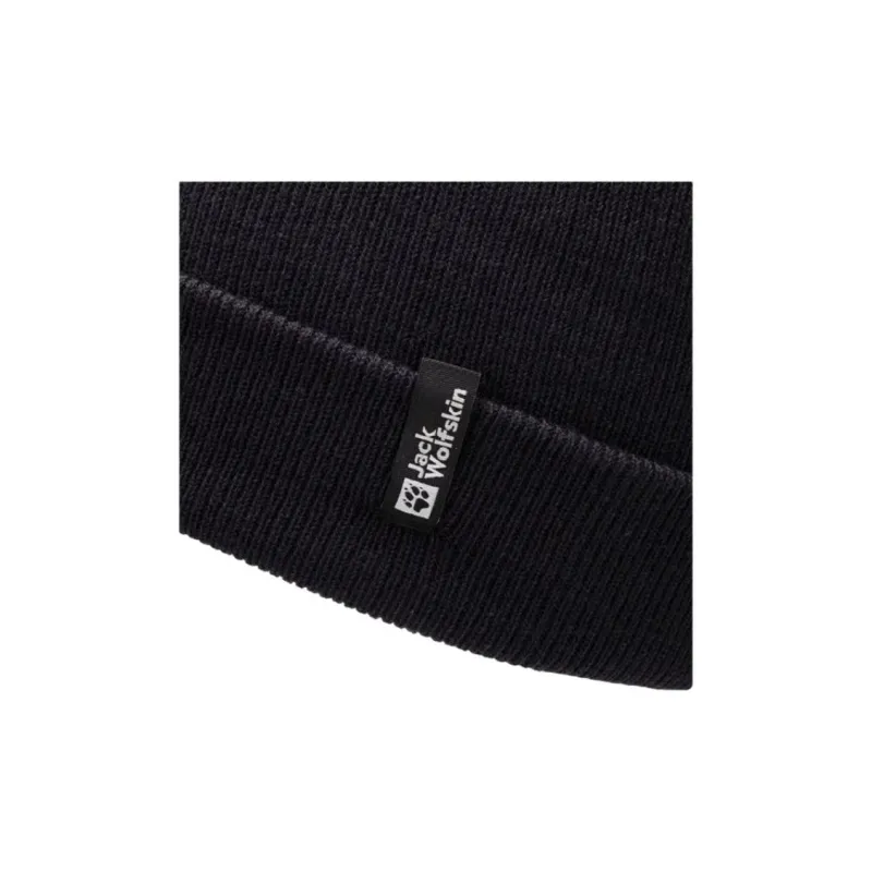 Jack Wolfskin Acrylic Beanies Unisex Black-3