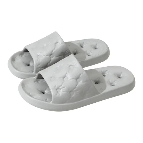 SHIGUDE x Sanrio Cotton Linen Blend Slippers Womens Pink