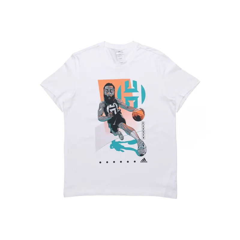 Adidas Set-in Sleeve T-Shirt Men's White-0