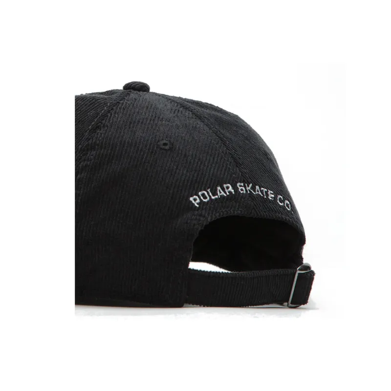 POLAR SKATE CO Cotton Baseball Caps Unisex Black-3
