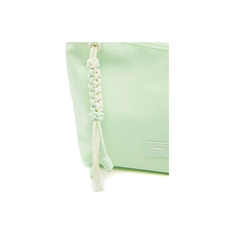 LINING Chinese Culture Series Crossbody Bags Water Wave Green-8