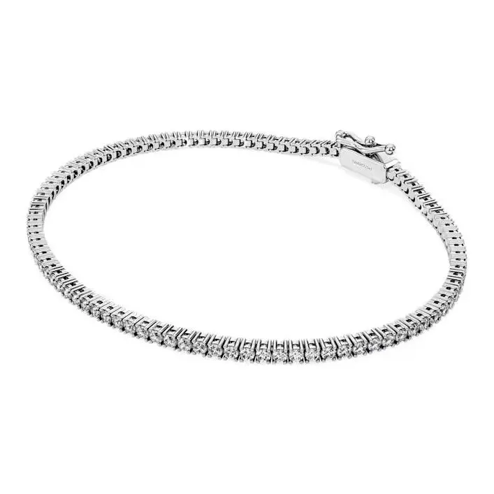 Swarovski 18K Gold Bracelets Women's Silver-1