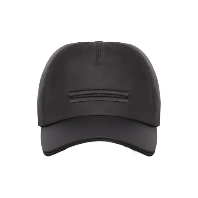 Ermenegildo Zegna Embroidered Curved Peak Baseball Cap-0