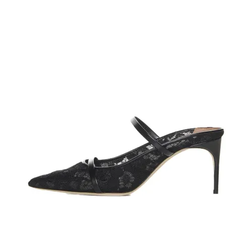 Malone Souliers Abrasion Resistant Wrap toe Slippers Women's Black
