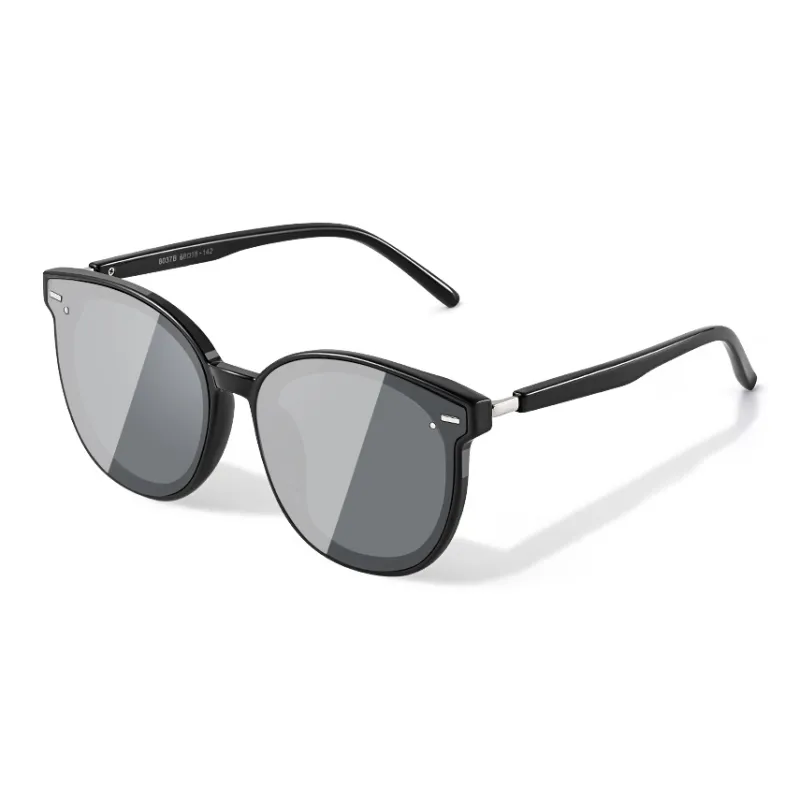 VEGOOS TR/Memory Plastic Square Sunglasses Unisex-5